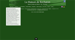 Desktop Screenshot of maisonderocbaron.com
